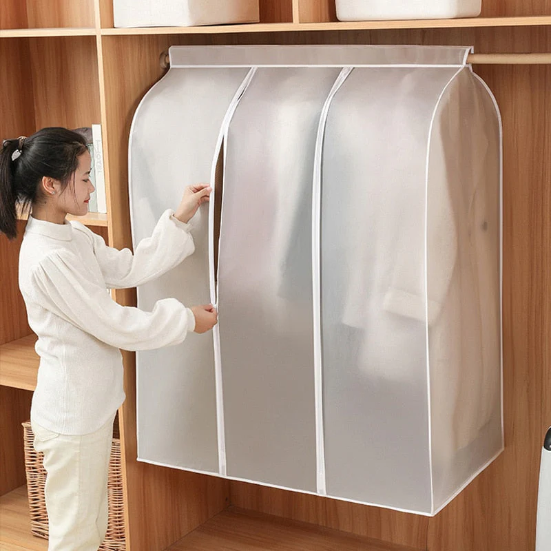Home Organizer Dust Cover Clothes Storage Wardrobe Bag - Image 6