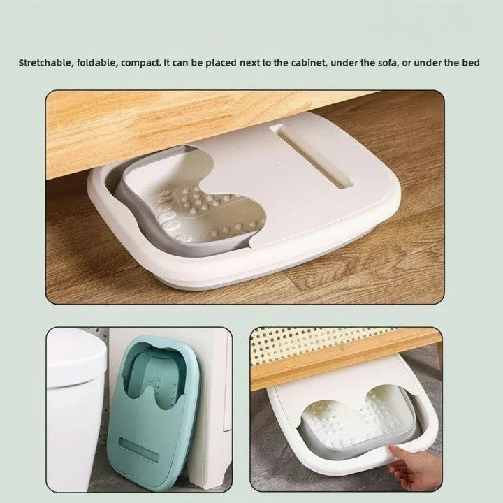 Home Spa Foldable Foot Wash Bucket - Image 3