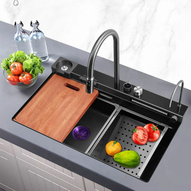 Honeycomb Digital Display Cup Rinser Prime FlowWaterfall Sink - Image 3
