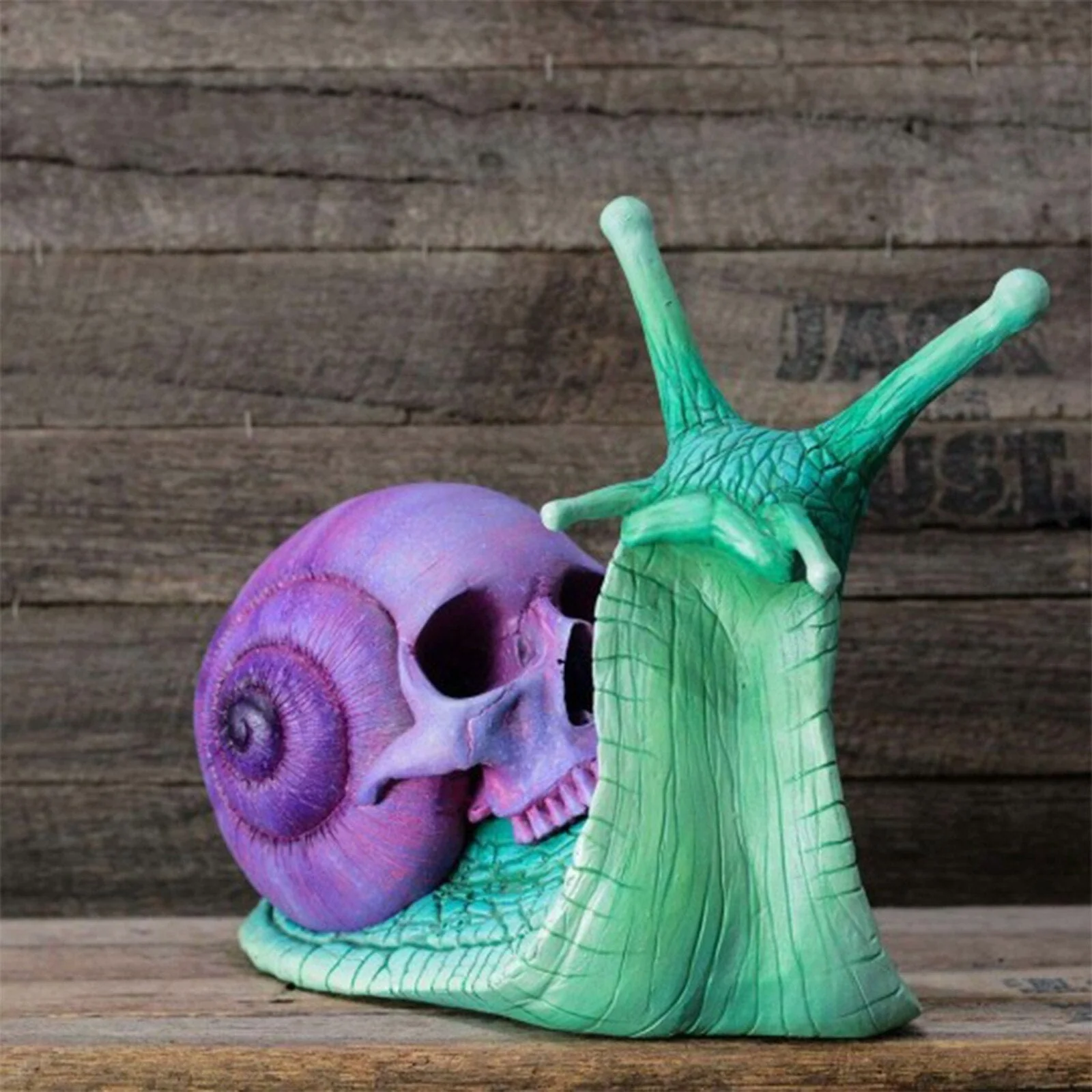 Horror Snail Miniature Sculpture - Image 2