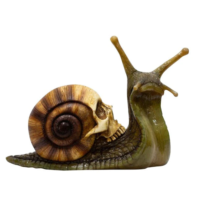 Horror Snail Miniature Sculpture - Image 6