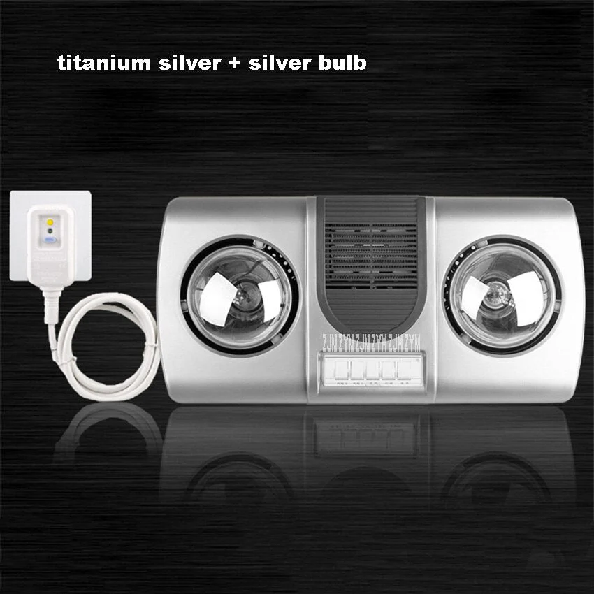 Hot Air Blower Bathroom Wall Lamp - Image 9