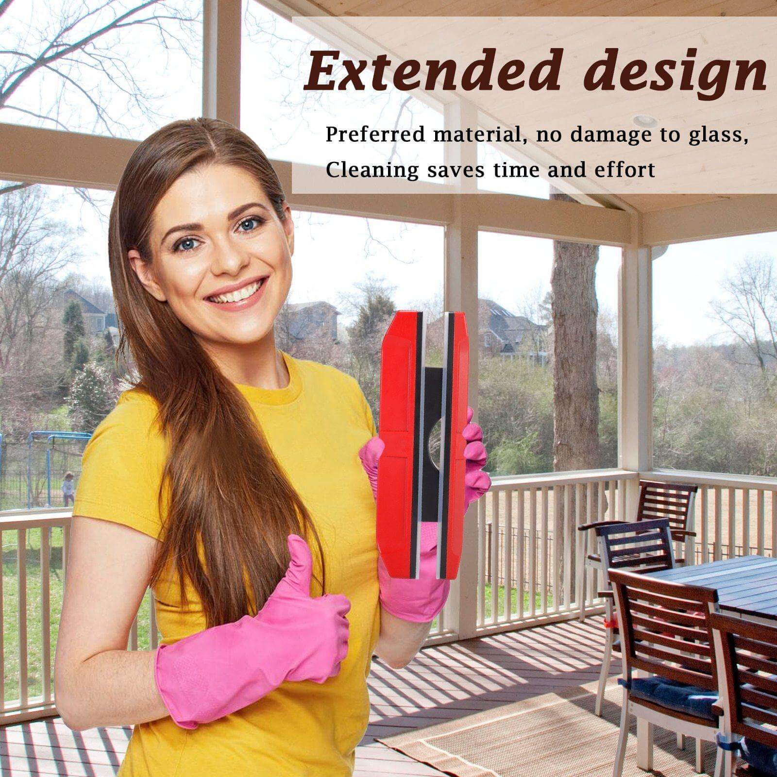 Household Double Side Magnetic Window Brush - Image 3