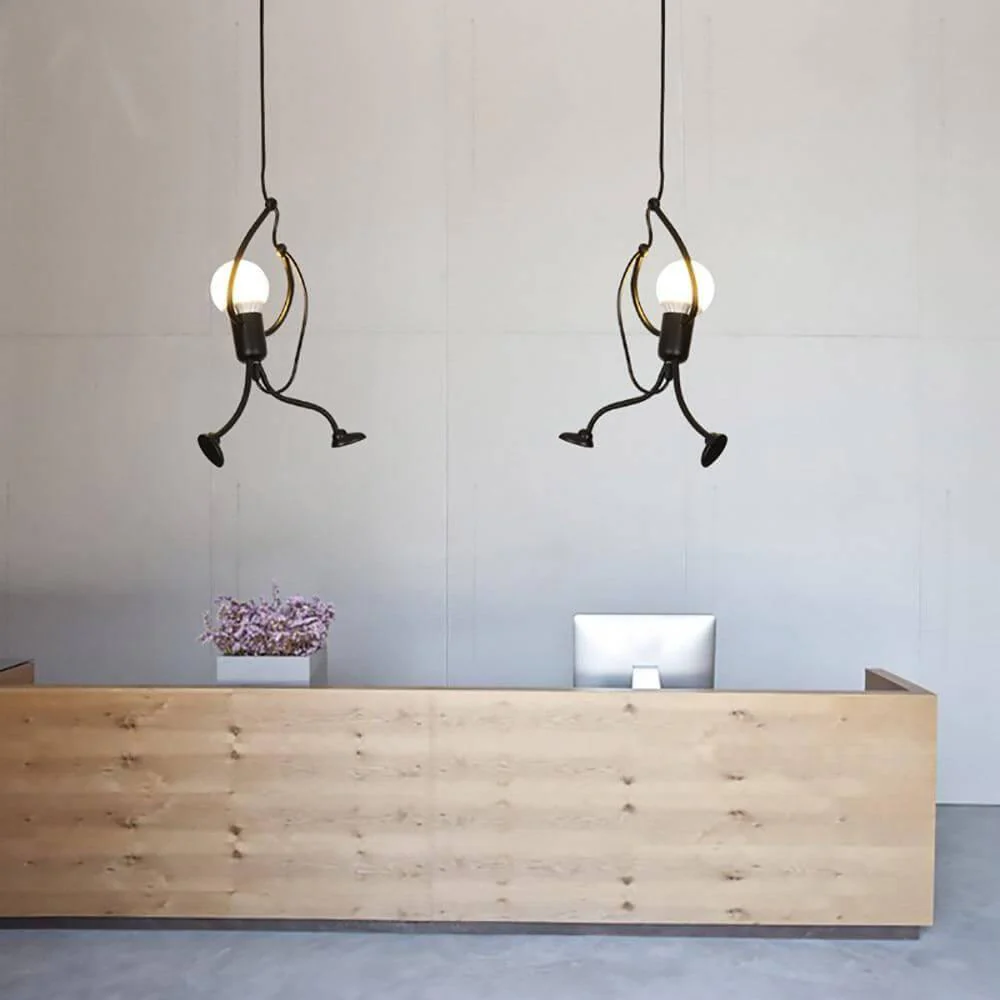 Human Animation Figure Chandelier Lights - Image 2