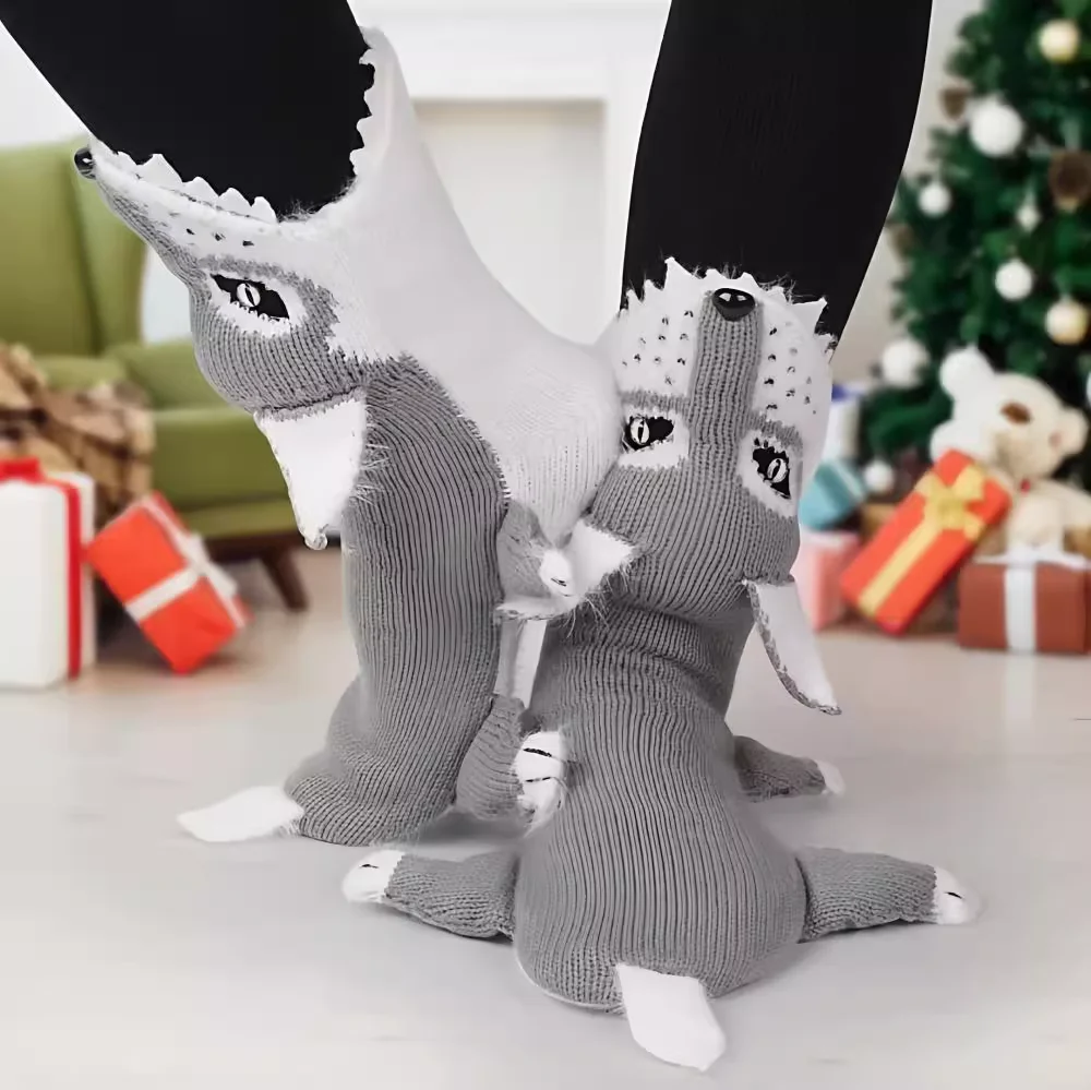 Hungry Wolf Warm Socks - Image 3