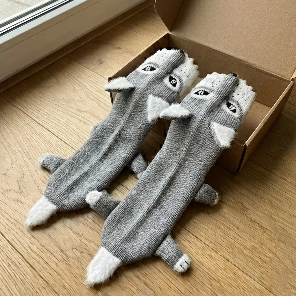Hungry Wolf Warm Socks - Image 7