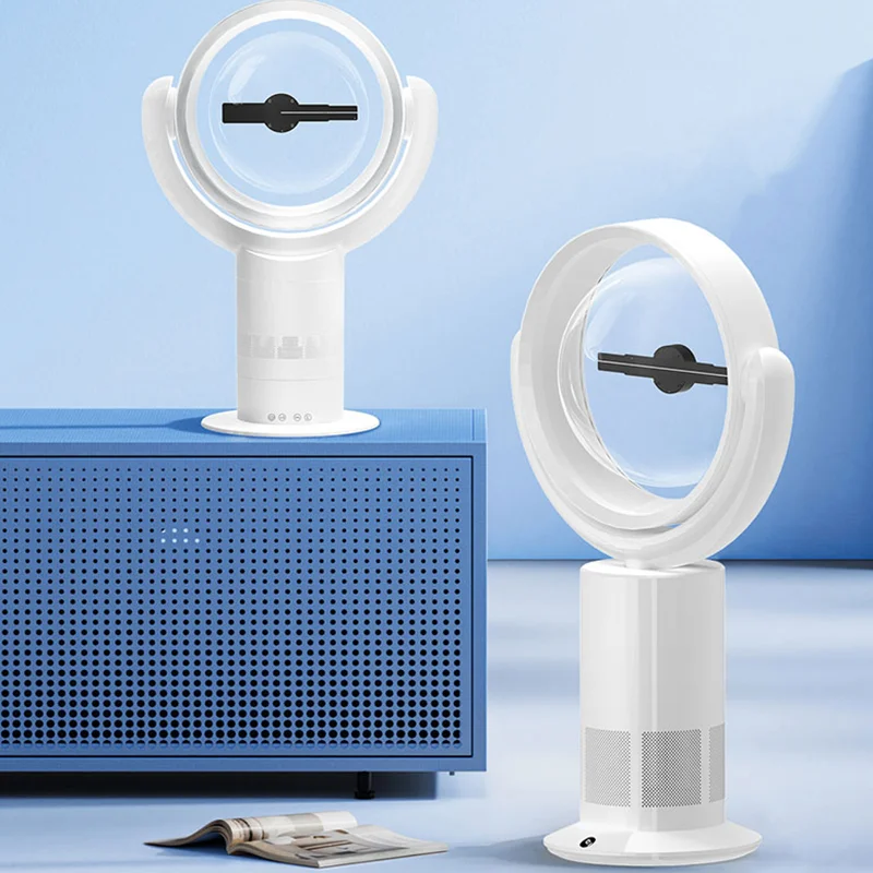 Hyper Flow 3D Hologram Bladeless Fan Projector - Image 2