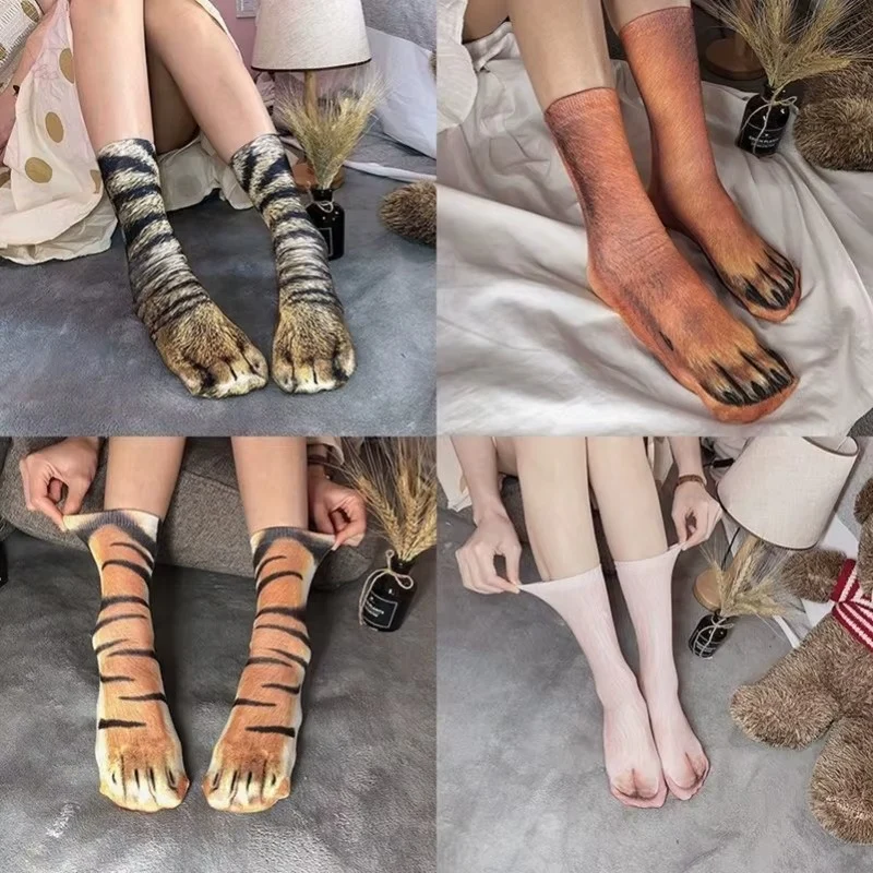 Hyper Realistic Animal Ankle Wear Socks - Image 3