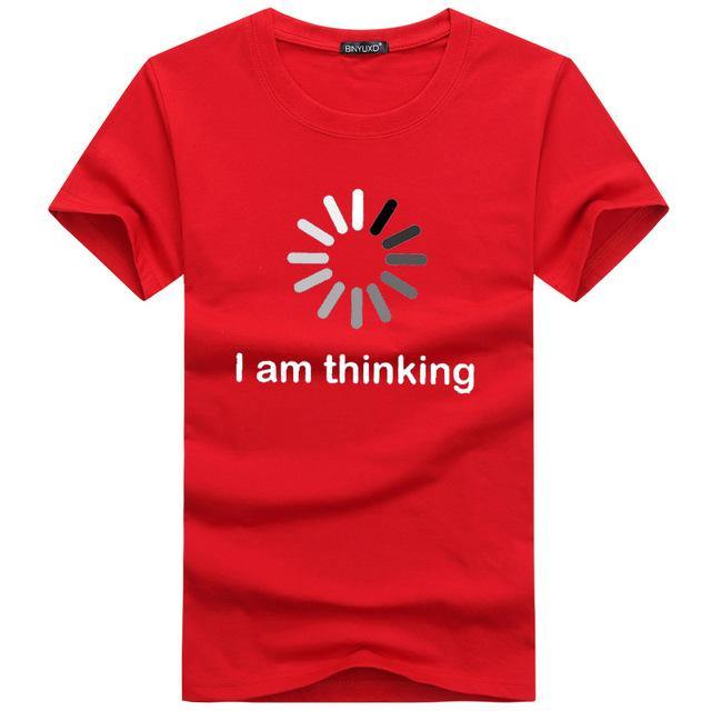 I am thinking Funny Tshirt - Image 6