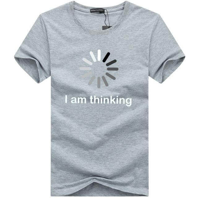 I am thinking Funny Tshirt - Image 8