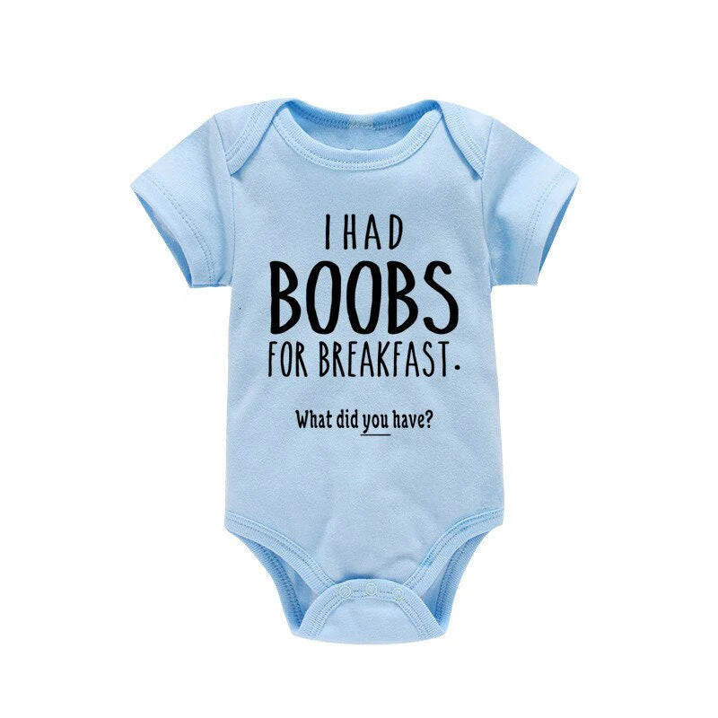 I Had Boobs for Breakfast What Did You Have TShirt - Image 9