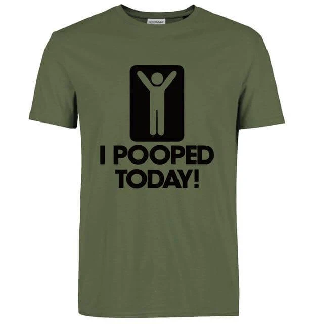 I Pooped Today Funny T-Shirt - Image 21