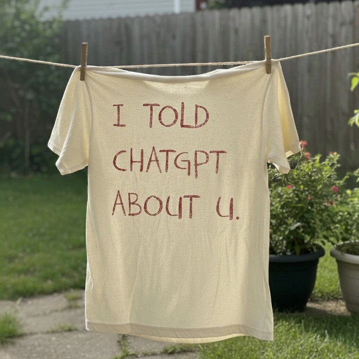 I Told About U Statement T-Shirt - Image 2
