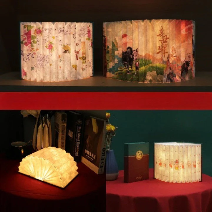 Illuminated Storybook Minimalist LED Lamp - Image 2