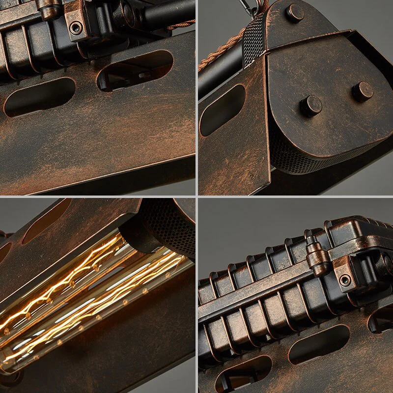 Industrial Loft Style Iron Pendant Light - Image 5