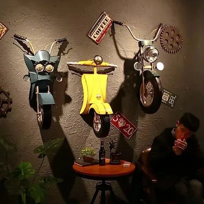 Industry Wall Hanging Motorcycle Decor - Image 5