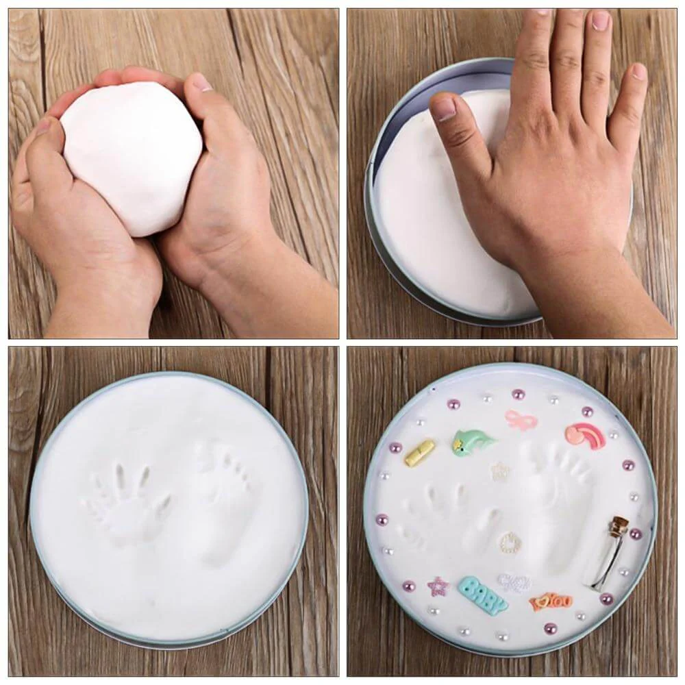 Infant Baby Handprint Footprint Imprint Kit - Image 2