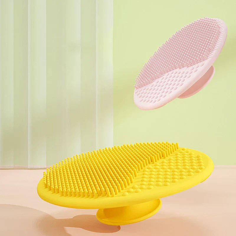 Infant Bathing Silicone Gentle Head Massage Brush Comb - Image 3