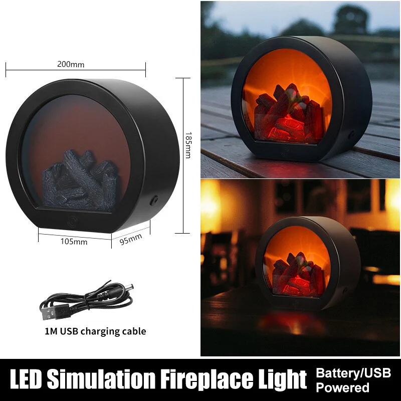Inferno Portable Fireplace Night Lamp - Image 15