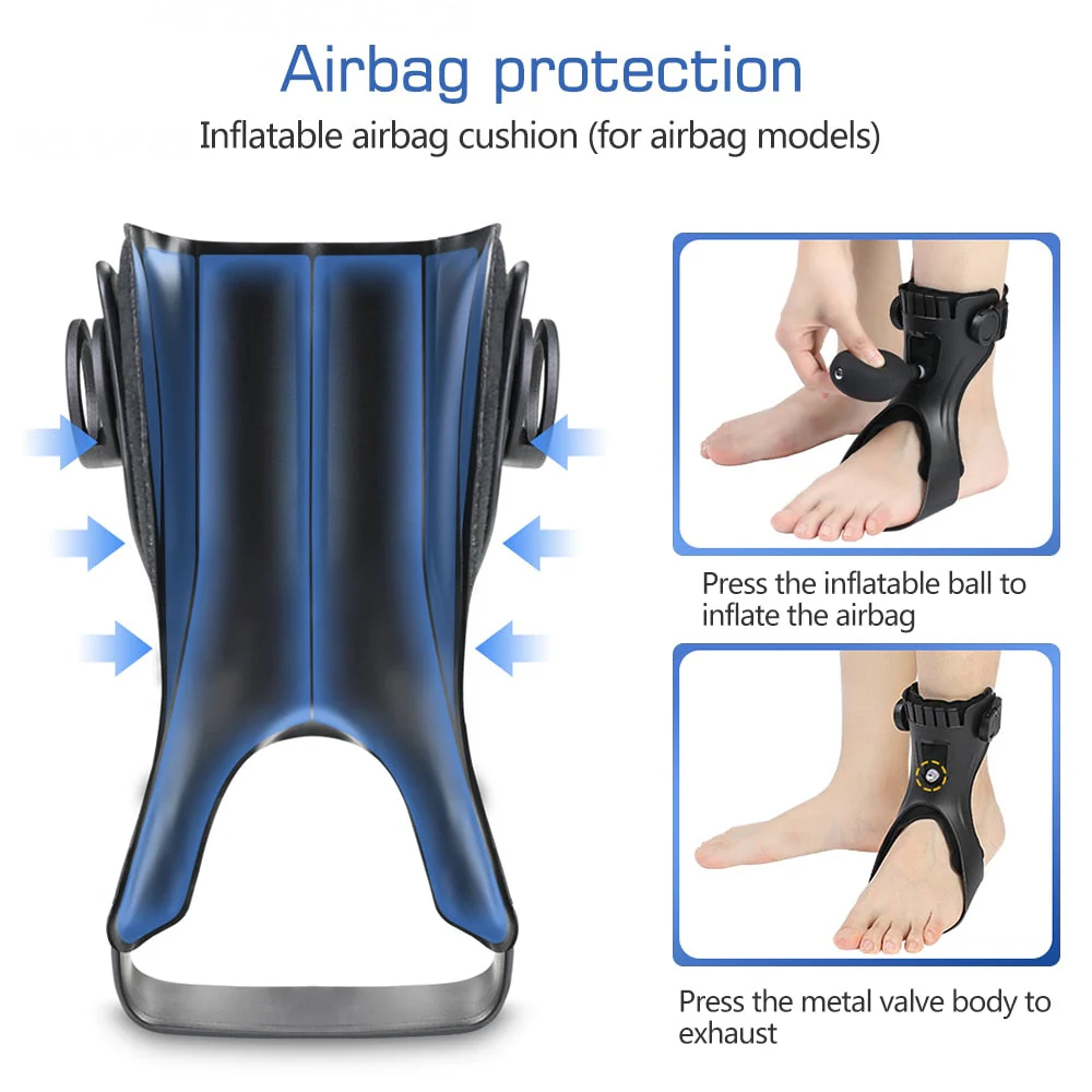 Inflatable Ankle Support Airbag Foot Brace - Image 4