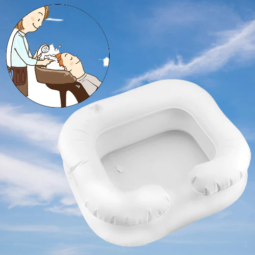 Inflatable Built-in Drainer Hair Washing Basin - Image 7