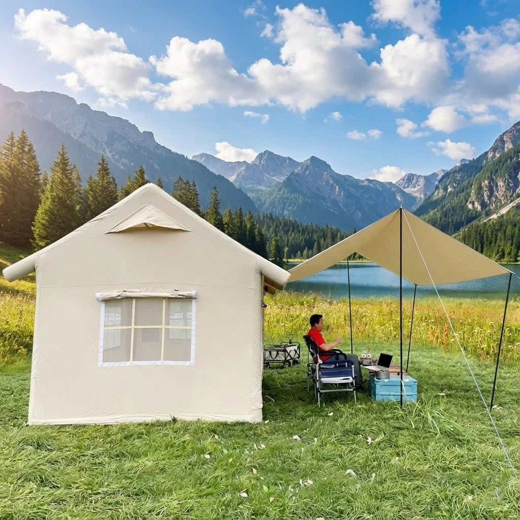 Inflatable Built-in Sunroof Beach Camping House - Image 3