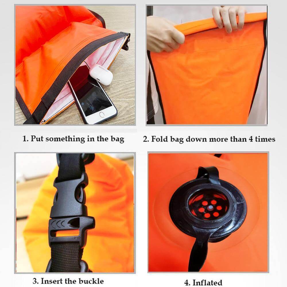 Inflatable Dry Swimming Floating Bag - Image 4