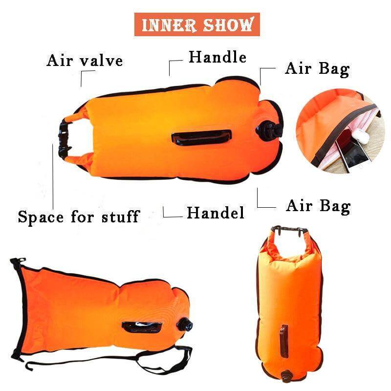 Inflatable Dry Swimming Floating Bag - Image 7