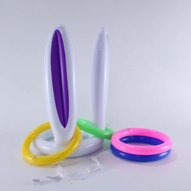 Inflatable Easter Bunny Ears Ring Game Toy - Image 5