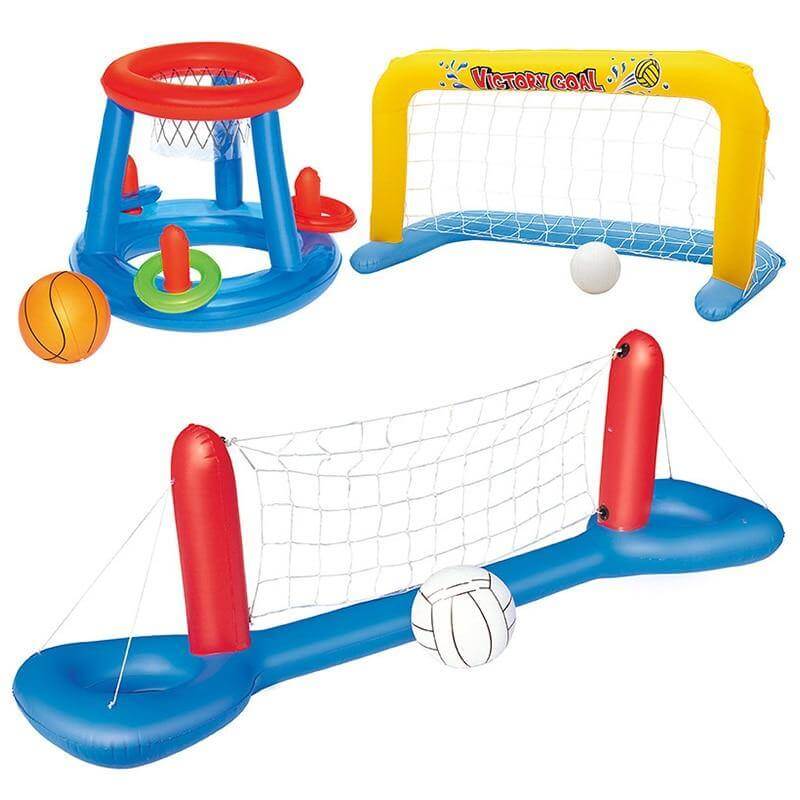 Inflatable Pool Party Fun Volleyball Float - Image 3