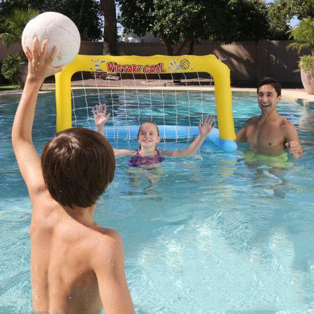 Inflatable Pool Party Fun Volleyball Float - Image 7