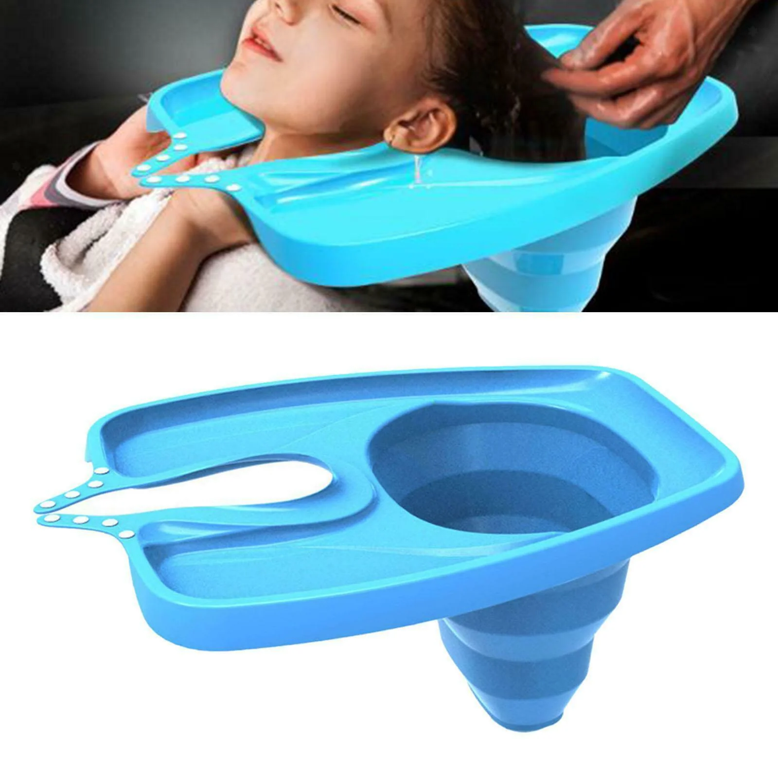 Inflatable Portable Easy Hair Washing Tray - Image 3