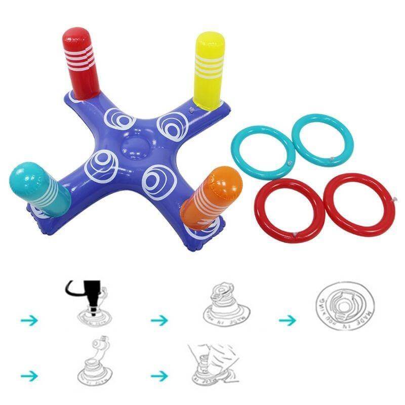 Inflatable Ring Throwing Ferrule Pool Toy - Image 4