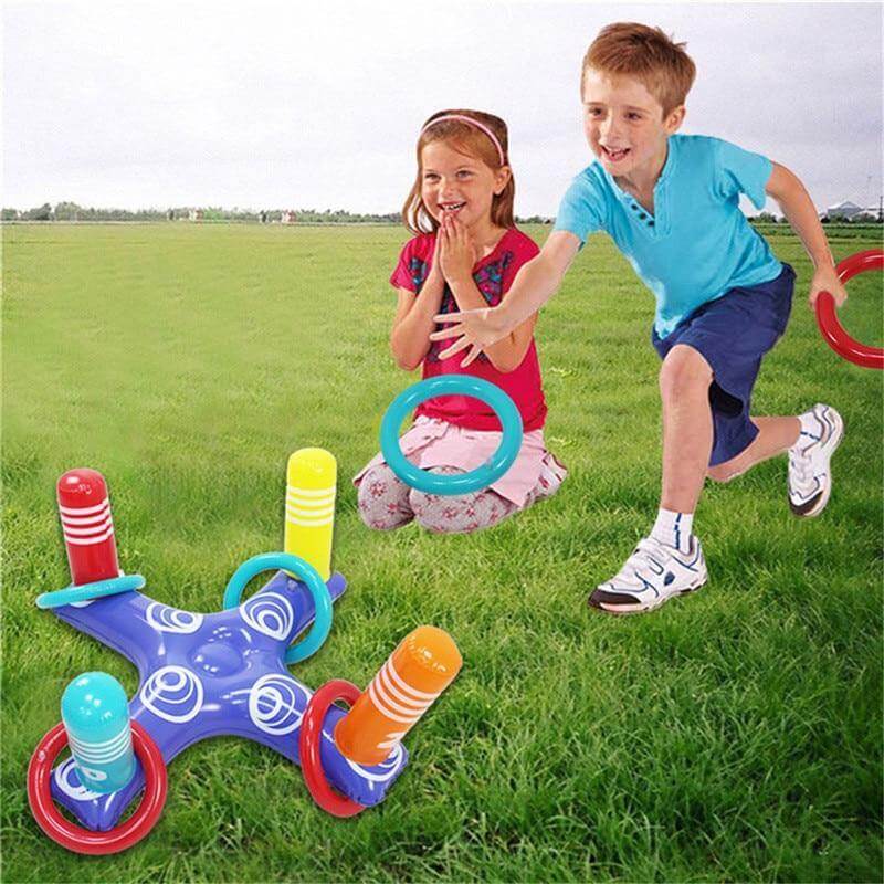 Inflatable Ring Throwing Ferrule Pool Toy - Image 5