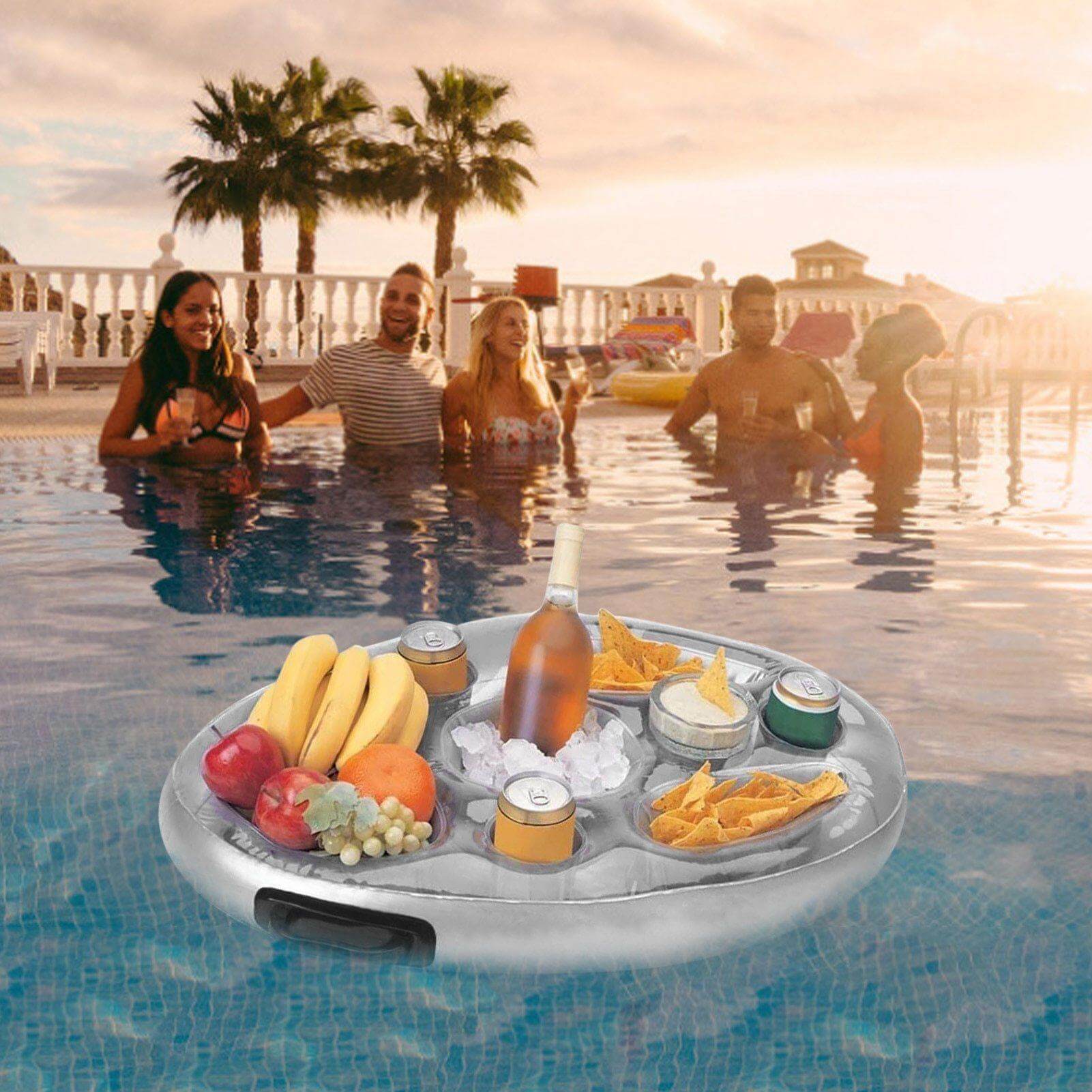 Inflatable Summer Pool Party Floating Tray - Image 6