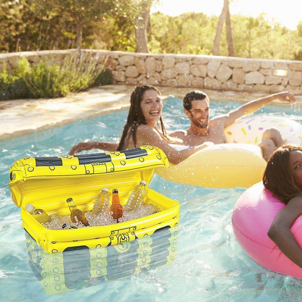 Inflatable Treasure Chest Beverage Cooler - Image 10