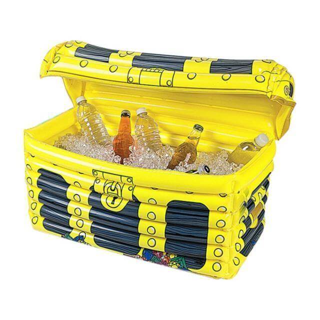 Inflatable Treasure Chest Beverage Cooler - Image 3