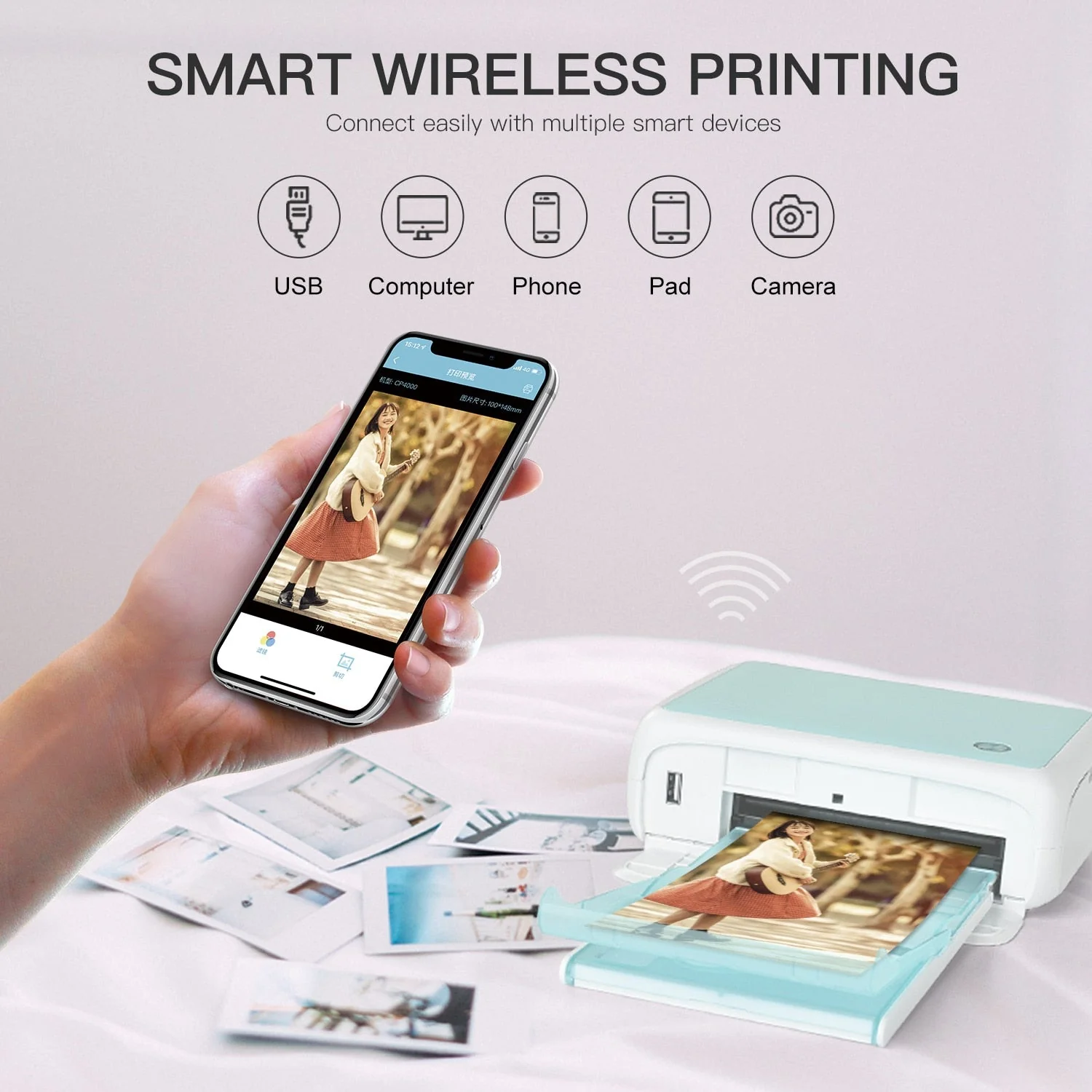 Inkless Portable Wireless Photo Printer - Image 5
