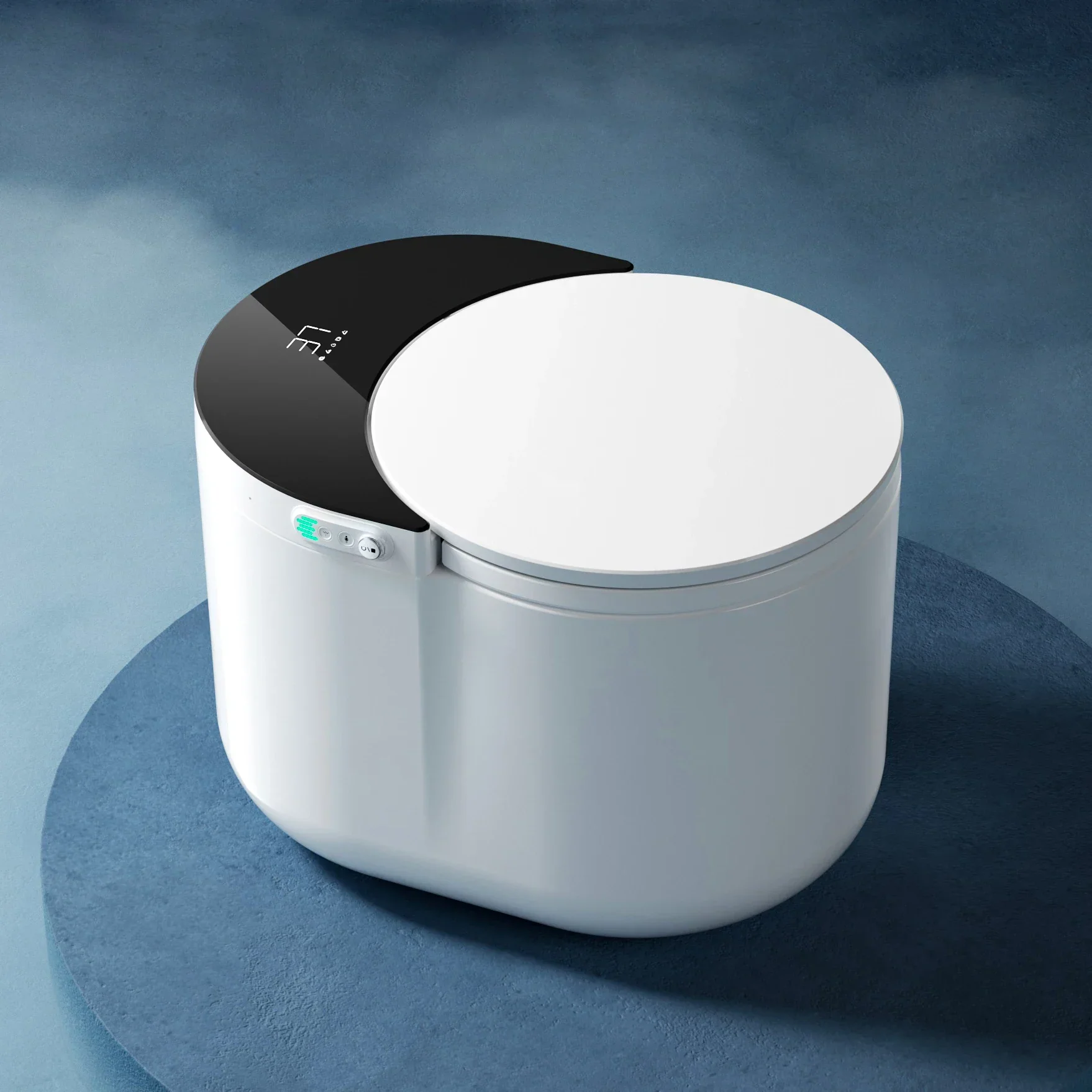 Instant Heat Compact Remote-Controlled Intelligent Automatic Bidet Toilet - Image 4