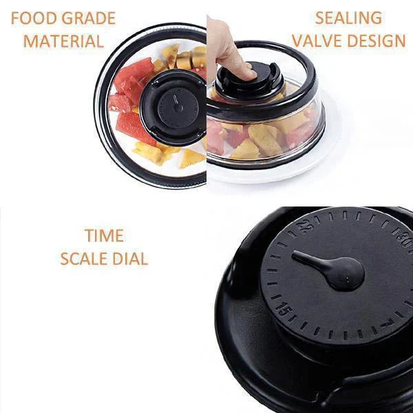 Instant Vacuum Easy Food Sealer Cover - Image 7