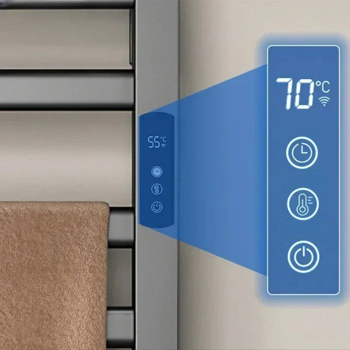Intelligent Electric Heated Towel Drying Organizer Rack - Image 2