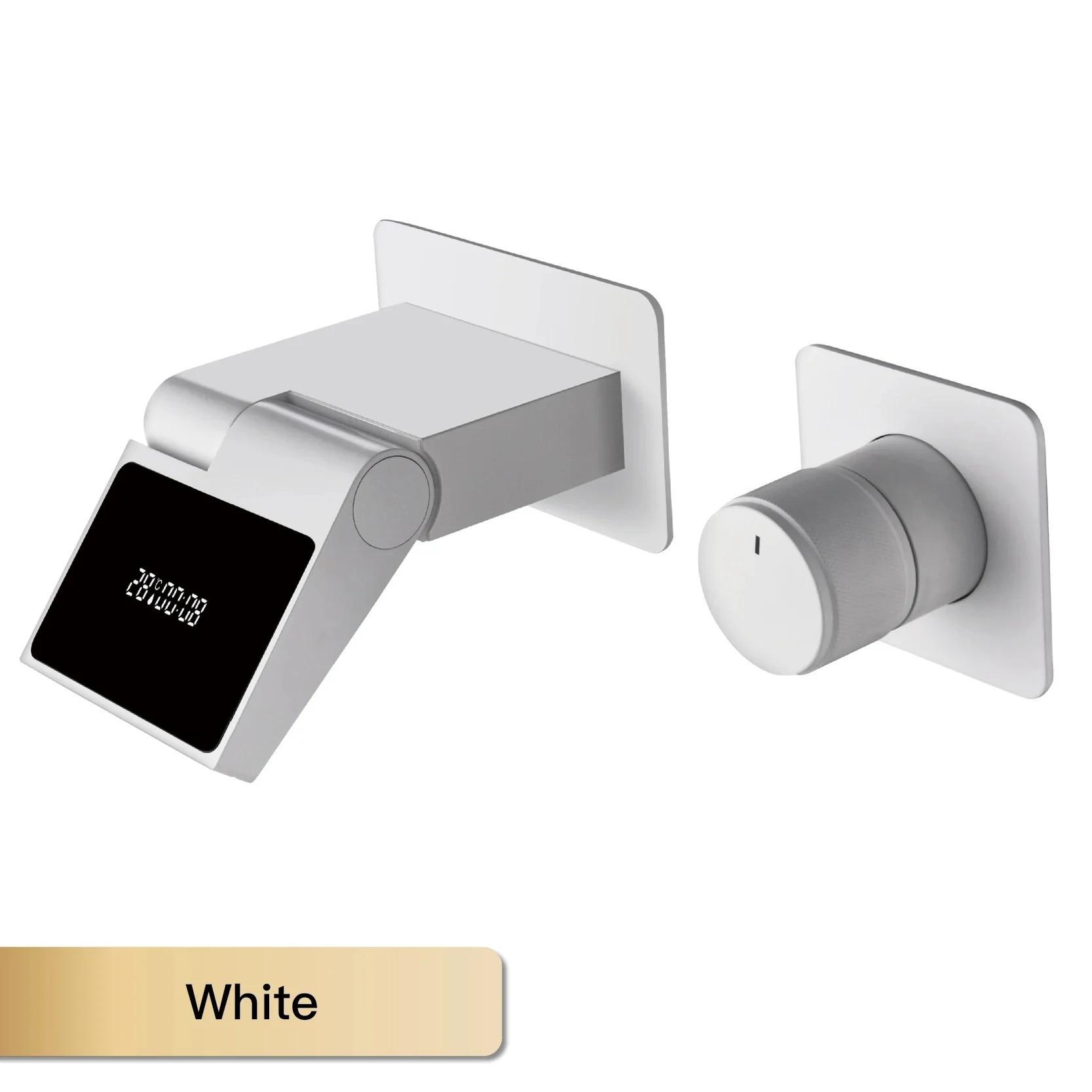 Intelligent Luxury Hidden Handle LED Digital Bathroom Faucet - Image 11