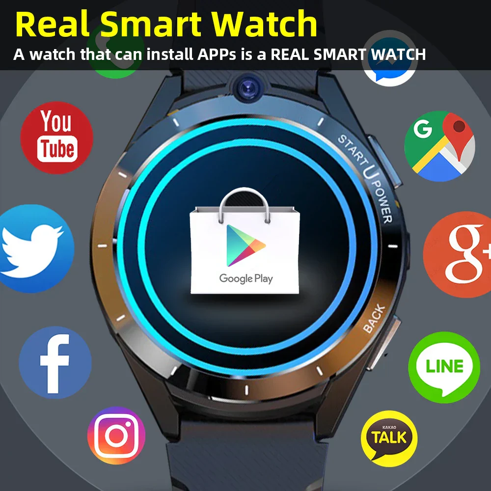 Intelligent Track Sim Link Wifi Smartwatch - Image 4