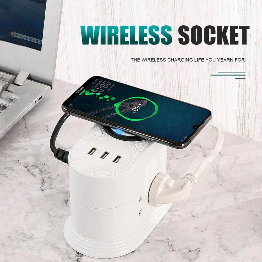 Intelligent Wireless Charging Multifunctional Socket - Image 5