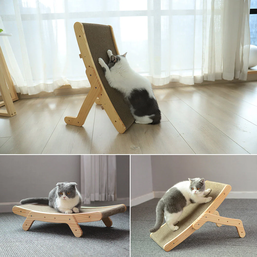 Interactive Cat Scratcher Bed Lounge - Image 2