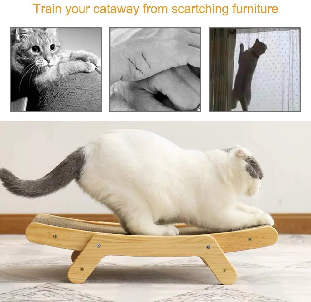 Interactive Cat Scratcher Bed Lounge - Image 3