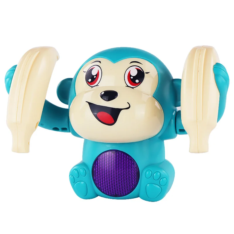Interactive Monkey Rolling Light-Up Musical Toy - Image 4