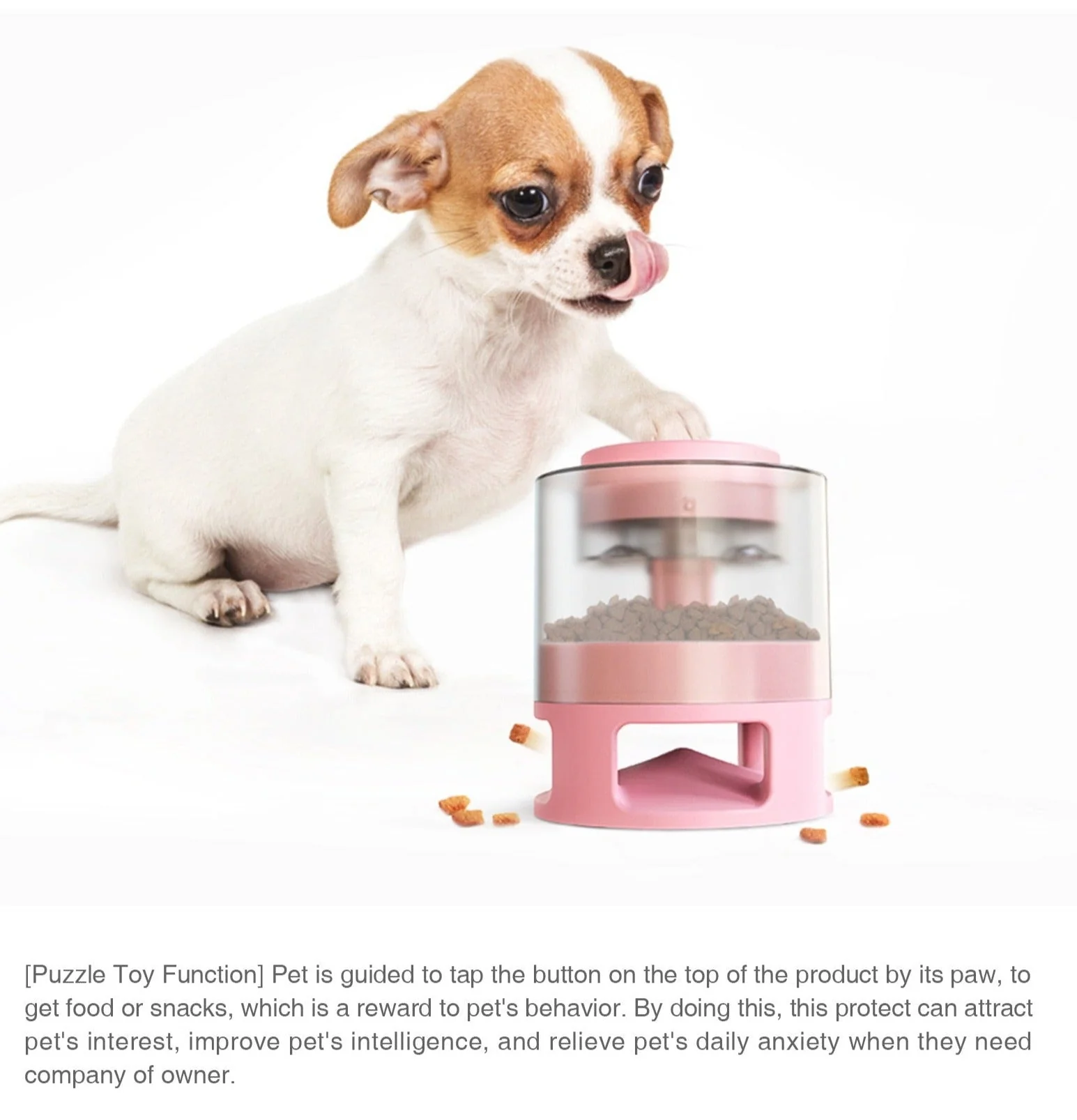 Interactive Pet Press Feeder Toy - Image 5