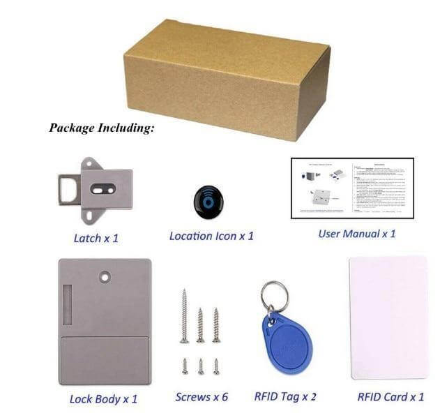 Invisible Cabinet Card Sensor Lock - Image 6