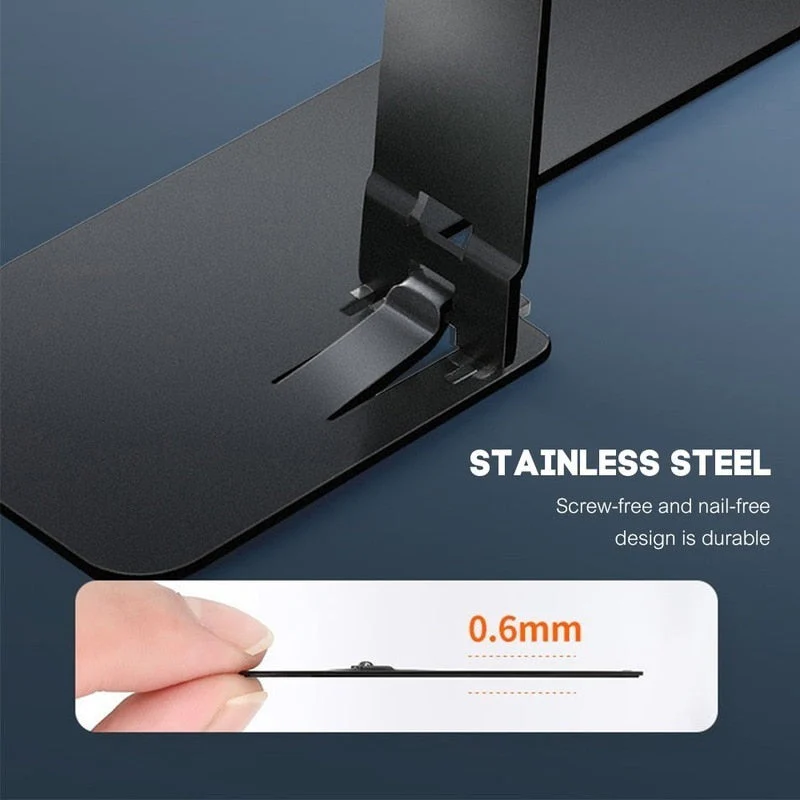 Invisible Metal Sticky Phone Holder Bracket - Image 5